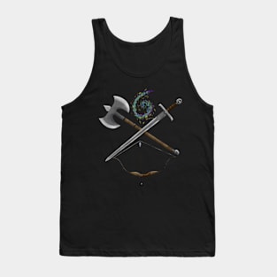 Dungeons & Dragons Weapons Tank Top